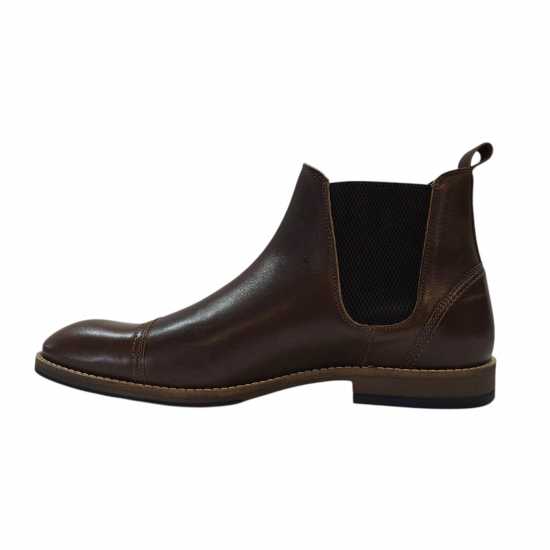 Firetrap Ботуши С Ластик На Глезена Bush Chelsea Boots Тъмно кафяво Firetrap Ботуши С Ластик На Глезена Bush Chelsea Boots Тъмно кафяво
