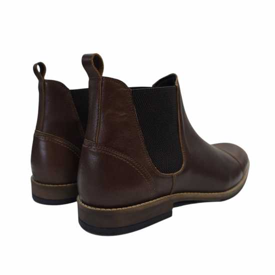 Firetrap Ботуши С Ластик На Глезена Bush Chelsea Boots Тъмно кафяво Firetrap Ботуши С Ластик На Глезена Bush Chelsea Boots Тъмно кафяво