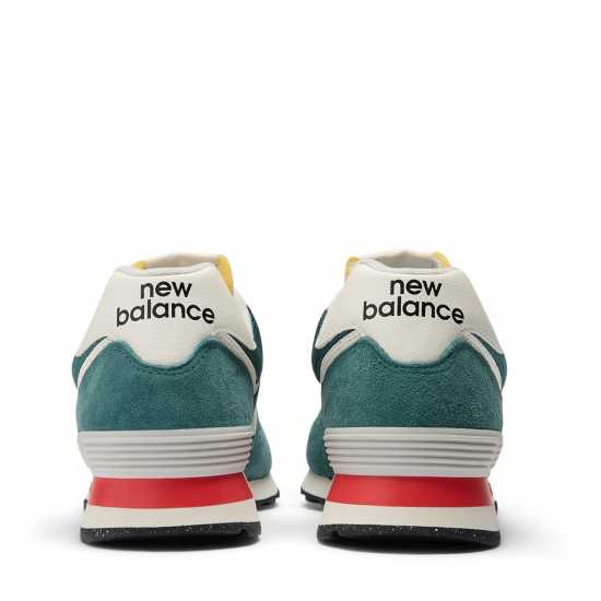 New Balance 574 Зелено/Бяло 