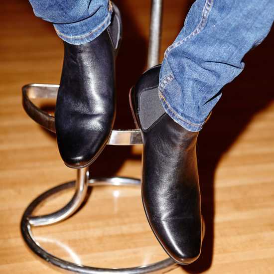 Firetrap Ботуши С Ластик На Глезена Mens Chelsea Boots  - Мъжки обувки
