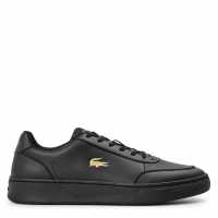 Lacoste Men's Low-Top Trainers Blk/Gld 1V7 