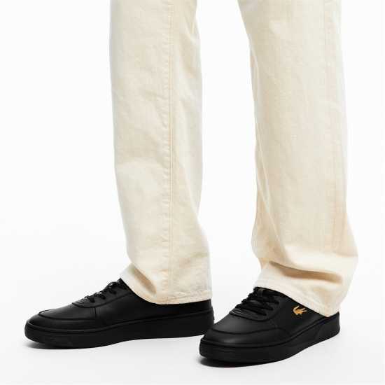 Lacoste Men's Low-Top Trainers Blk/Gld 1V7 