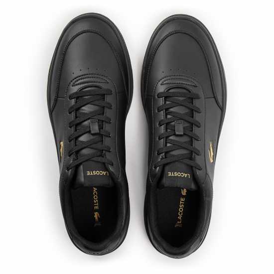 Lacoste Men's Low-Top Trainers Blk/Gld 1V7 