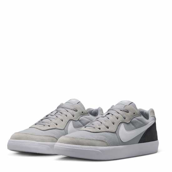 Nike Tiempo Sneakers Mens Сиво/Бяло Nike Tiempo Sneakers Mens Сиво/Бяло