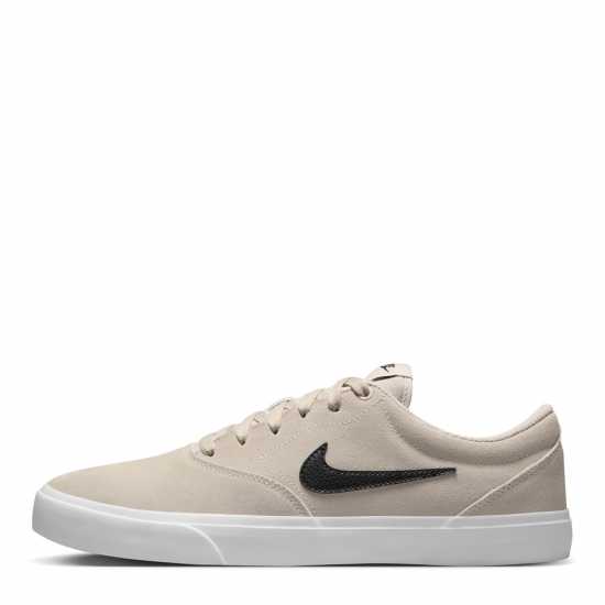 Nike Charge Low Suede Shoes Mens Бяло/Черно 