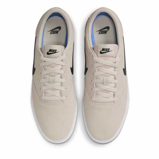 Nike Charge Low Suede Shoes Mens Бяло/Черно 