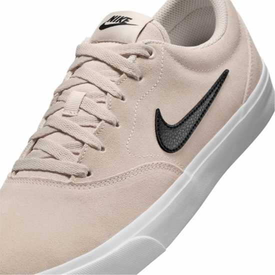 Nike Charge Low Suede Shoes Mens Бяло/Черно 