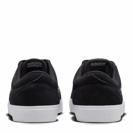 Nike Charge Low Suede Shoes Mens Черно/Бяло 
