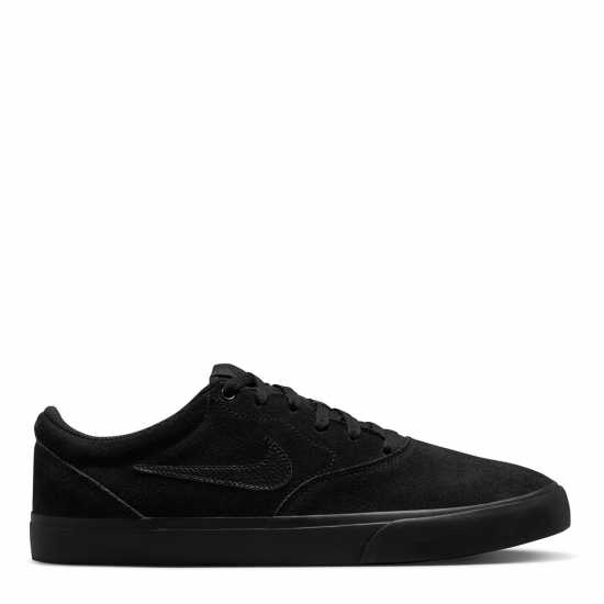 Nike Charge Low Suede Shoes Mens Черно/Черно 