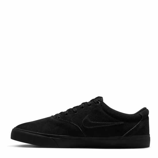 Nike Charge Low Suede Shoes Mens Черно/Черно 