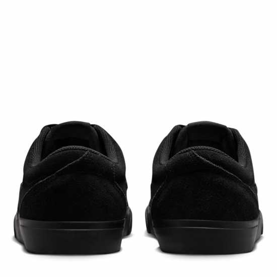 Nike Charge Low Suede Shoes Mens Черно/Черно 