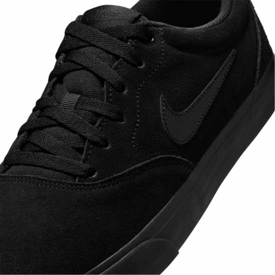 Nike Charge Low Suede Shoes Mens Черно/Черно 