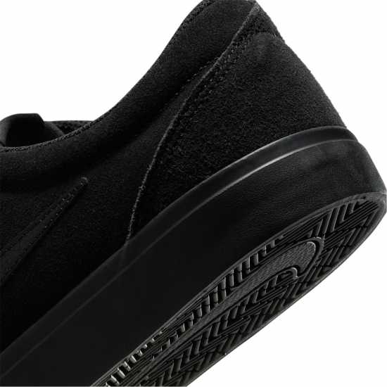 Nike Charge Low Suede Shoes Mens Черно/Черно 