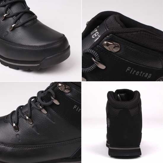 Firetrap Rhino Boot Mens Черно/Черно Мъжки боти и ботуши