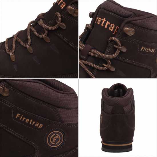 Firetrap Rhino Boot Mens Кафяво/Кафяво Мъжки боти и ботуши