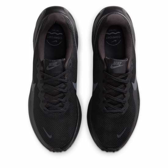 Nike Мъжки Обувки За Бягане Revolution 8 Road Running Shoes Mens Черно/Сиво 
