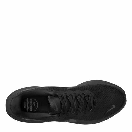 Nike Мъжки Обувки За Бягане Revolution 8 Road Running Shoes Mens Черно/Сиво 