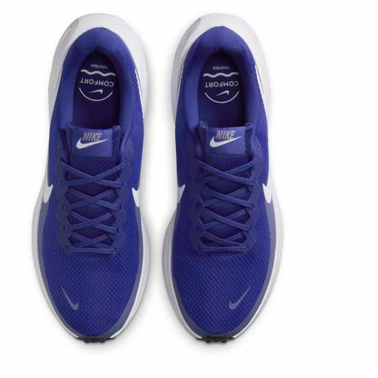 Nike Мъжки Обувки За Бягане Revolution 8 Road Running Shoes Mens Кралско/Бяло Nike Мъжки Обувки За Бягане Revolution 8 Road Running Shoes Mens Кралско/Бяло