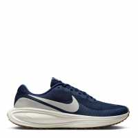 Nike Мъжки Обувки За Бягане Revolution 8 Road Running Shoes Mens Тъмносин/Парус/Гума 