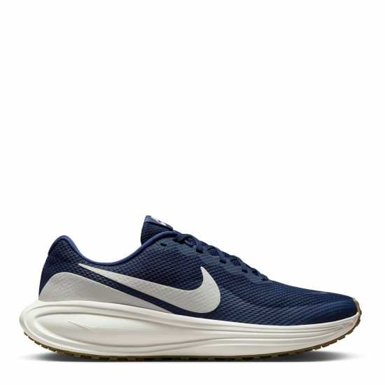 Nike Мъжки Обувки За Бягане Revolution 8 Road Running Shoes Mens Тъмносин/Парус/Гума Nike Мъжки Обувки За Бягане Revolution 8 Road Running Shoes Mens Тъмносин/Парус/Гума