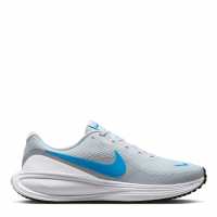 Nike Мъжки Обувки За Бягане Revolution 8 Road Running Shoes Mens Чист платинум/Син 