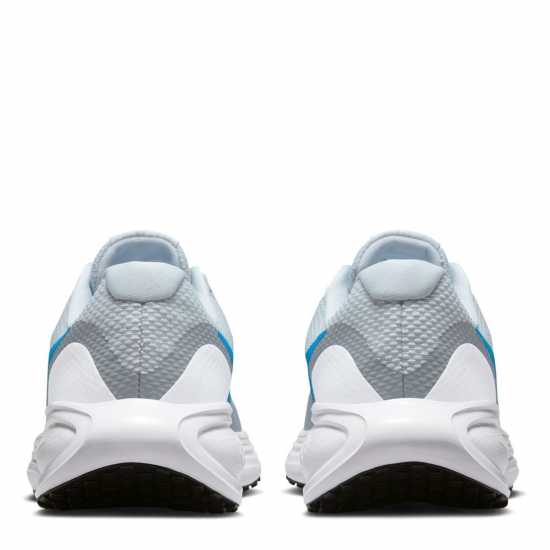 Nike Мъжки Обувки За Бягане Revolution 8 Road Running Shoes Mens Чист платинум/Син 