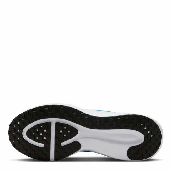 Nike Мъжки Обувки За Бягане Revolution 8 Road Running Shoes Mens Чист платинум/Син 