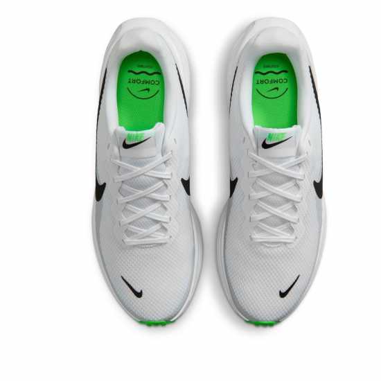 Nike Мъжки Обувки За Бягане Revolution 8 Road Running Shoes Mens White Nike Мъжки Обувки За Бягане Revolution 8 Road Running Shoes Mens White