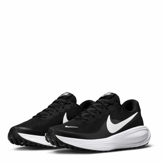 Nike Мъжки Обувки За Бягане Revolution 8 Road Running Shoes Mens Черно/Бяло Nike Мъжки Обувки За Бягане Revolution 8 Road Running Shoes Mens Черно/Бяло