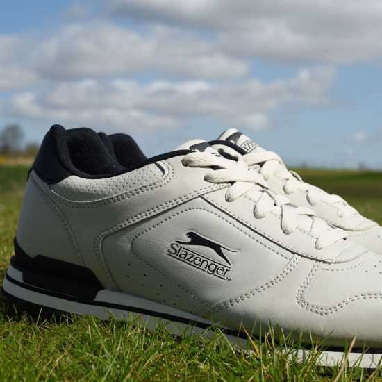 Мъжки маратонки Slazenger Classic Trainers Mens Лак/Черно Slazenger Classic Trainers Mens Лак/Черно Мъжки маратонки