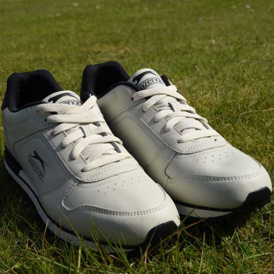Мъжки маратонки Slazenger Classic Trainers Mens Лак/Черно Slazenger Classic Trainers Mens Лак/Черно Мъжки маратонки