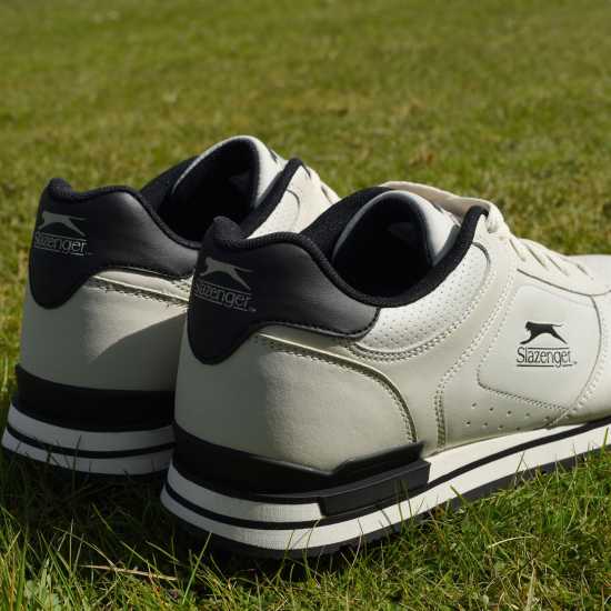 Мъжки маратонки Slazenger Classic Trainers Mens Лак/Черно Slazenger Classic Trainers Mens Лак/Черно Мъжки маратонки