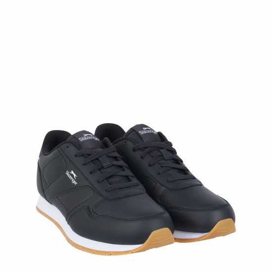 Мъжки маратонки Slazenger Classic Trainers Mens Тъмносин/Кафяв Slazenger Classic Trainers Mens Тъмносин/Кафяв Мъжки маратонки