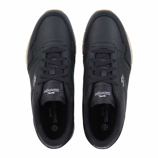 Мъжки маратонки Slazenger Classic Trainers Mens Тъмносин/Кафяв Slazenger Classic Trainers Mens Тъмносин/Кафяв Мъжки маратонки