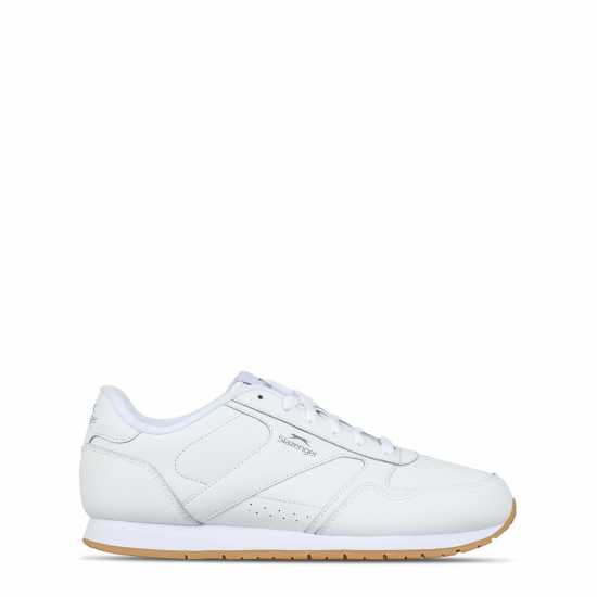 Мъжки маратонки Slazenger Classic Trainers Mens Бяло/Гума Slazenger Classic Trainers Mens Бяло/Гума Мъжки маратонки