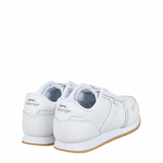 Мъжки маратонки Slazenger Classic Trainers Mens Бяло/Гума Slazenger Classic Trainers Mens Бяло/Гума Мъжки маратонки