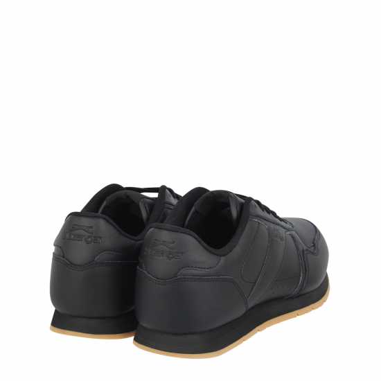 Мъжки маратонки Slazenger Classic Trainers Mens Черно/Гума Slazenger Classic Trainers Mens Черно/Гума Мъжки маратонки