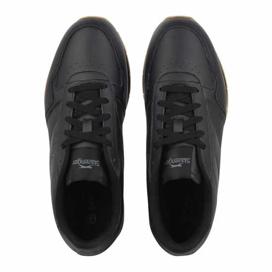 Мъжки маратонки Slazenger Classic Trainers Mens Черно/Гума Slazenger Classic Trainers Mens Черно/Гума Мъжки маратонки
