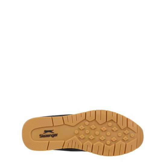 Мъжки маратонки Slazenger Classic Trainers Mens Черно/Гума Slazenger Classic Trainers Mens Черно/Гума Мъжки маратонки