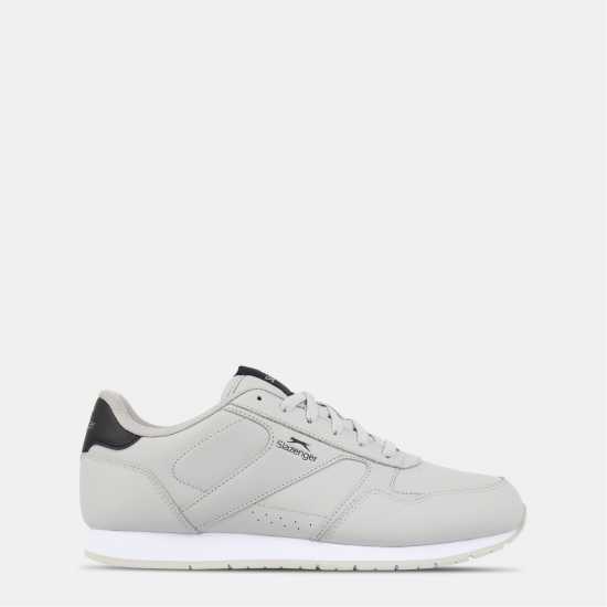 Мъжки маратонки Slazenger Classic Trainers Mens Grey/Blk/White Slazenger Classic Trainers Mens Grey/Blk/White Мъжки маратонки