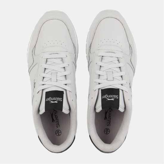 Мъжки маратонки Slazenger Classic Trainers Mens Grey/Blk/White Slazenger Classic Trainers Mens Grey/Blk/White Мъжки маратонки
