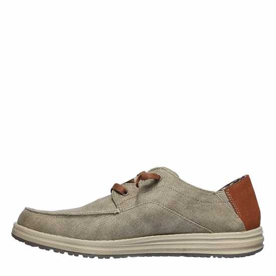 Skechers Relaxed Fit: Melson - Planon Taupe Canvas Мъжки маратонки