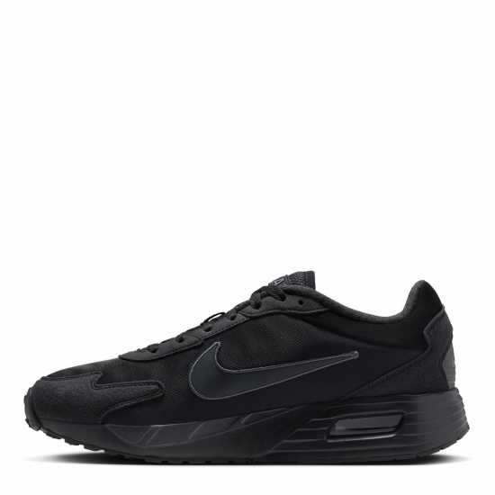 Nike Мъжки Маратонки Air Max Solo Mens Trainers Трикратно черно Мъжки маратонки