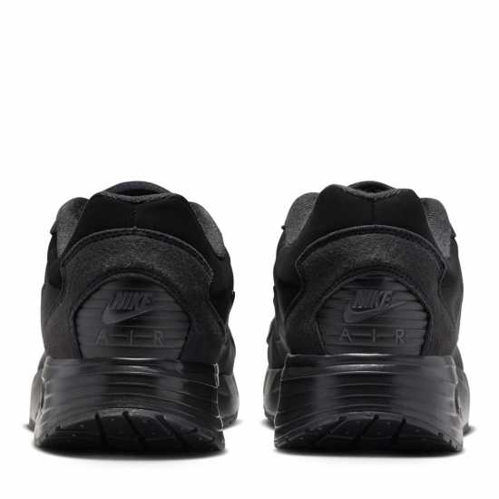 Nike Мъжки Маратонки Air Max Solo Mens Trainers Трикратно черно Мъжки маратонки
