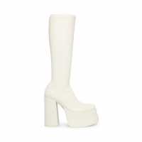 Steve Madden Cypress Knee High Boot Off White 
