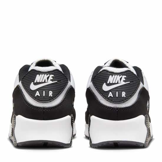 Nike Air Max 90 Trainers Mens White/Black Мъжки маратонки