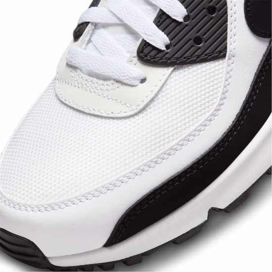Nike Air Max 90 Trainers Mens White/Black Мъжки маратонки