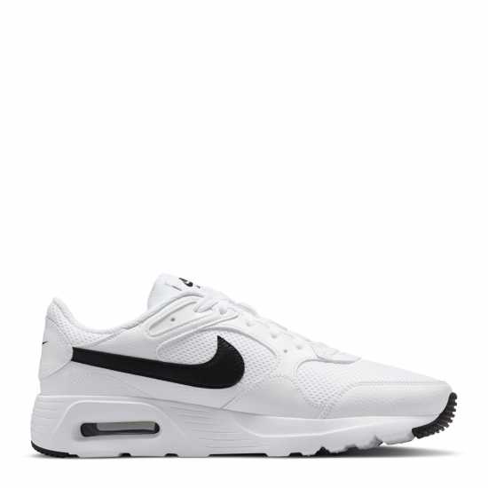 Nike Air Max Sc Shoes Mens Бяло/Черно Nike Air Max Sc Shoes Mens Бяло/Черно