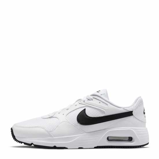 Nike Air Max Sc Shoes Mens Бяло/Черно Nike Air Max Sc Shoes Mens Бяло/Черно