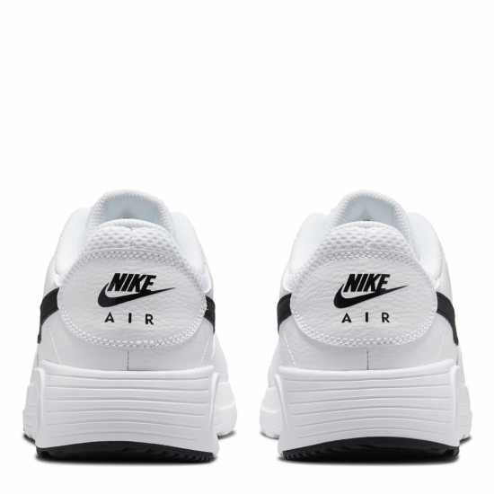 Nike Air Max Sc Shoes Mens Бяло/Черно Nike Air Max Sc Shoes Mens Бяло/Черно
